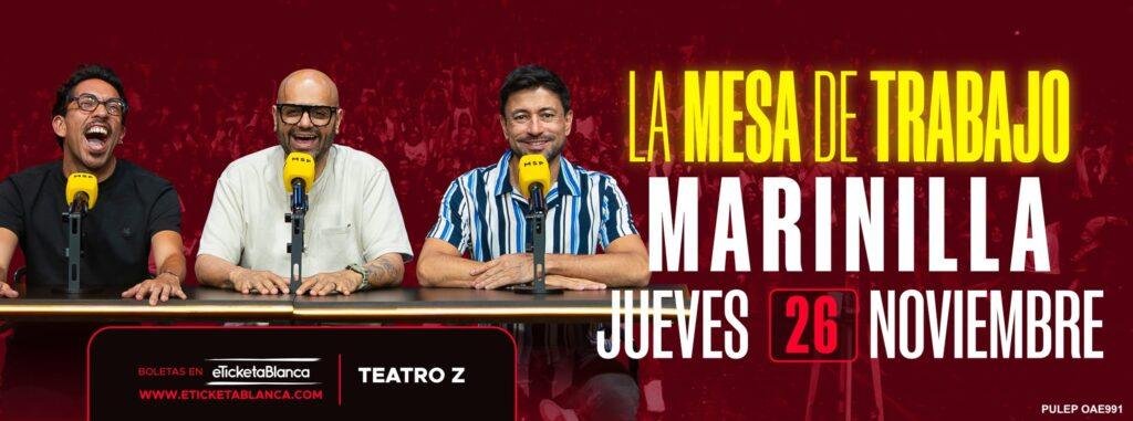 MONOLOGOS SIN PROPINA - LA MESA DE TRABAJO (MARINILLA) - SENTADOS