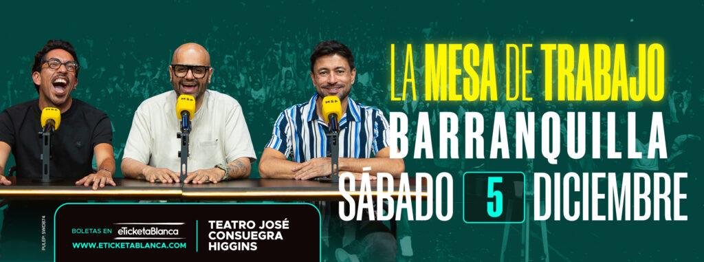 MONOLOGOS SIN PROPINA - LA MESA DE TRABAJO (BARRANQUILLA) - SENTADOS